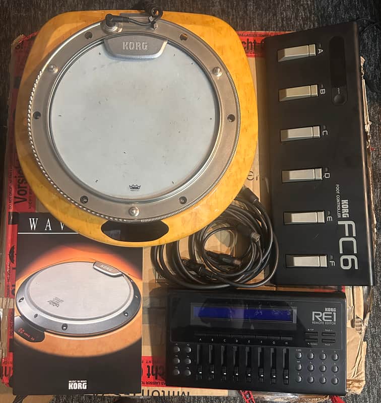 Rare and extended Korg Wavedrum WD-1 package for sale image 1