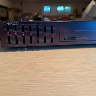 Kenwood KE-205 Stereo Graphic Equalizer Fresh Service Works Excellent V Rare🎶🔥 image 5