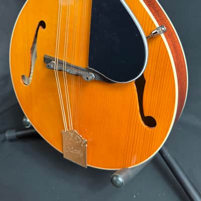 Kentucky KM-152 Standard A-Style Mandolin Amber Top Finish w/ Gig Bag image 4