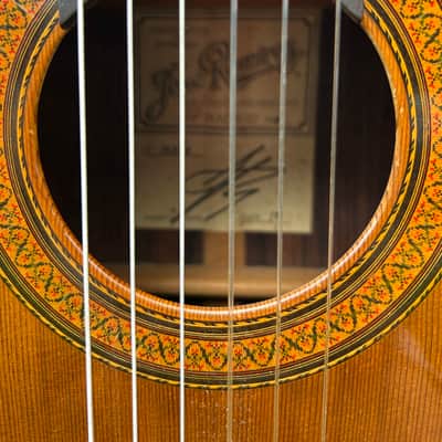 José Ramírez 1A 1981 - Cedar Top East Indian Rosewood Back and Sides image 11