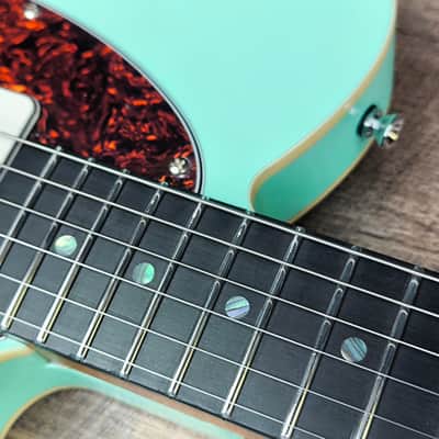 MyDream Partcaster Custom Built - Surf Green Ebony Charlie Christian Freeway image 10
