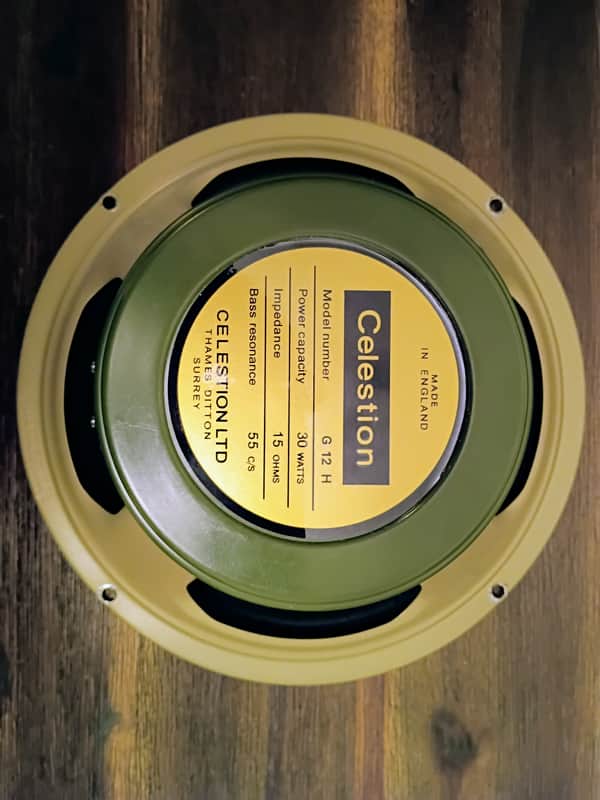 Celestion Heritage UK G12H30 55 hz - 15 Ohm Speaker image 1