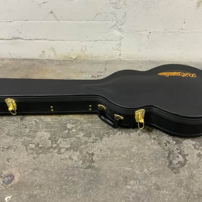 D'Angelico Deluxe 59 RARE Limited Edition #28/50 Matte Charcoal Archtop Electric Guitar - Gold Hardware, Abalone Block Inlays image 9