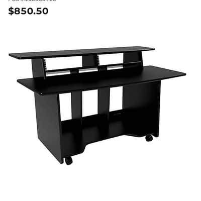 Omnirax Presto 4 Studio Desk Black 2011 - Black image 9