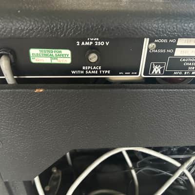 Music Man 112 Sixty-Five 2-Channel 65-Watt 1x12" Guitar Combo 1974 - 1979 - Black image 16