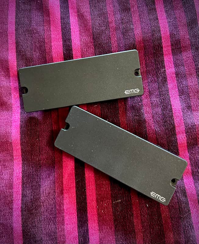 EMG 40DC-B 5-String Dual Coil Bass Humbucker 2010s - Black image 1