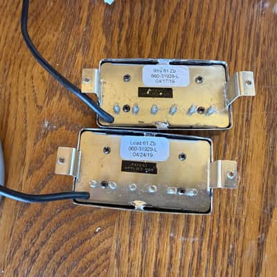 Gibson CTS Chrome Burstbucker Lead 61 and Rhythm 61 PAF Alnico Humbucker Pickups and Quick Connect Wiring Harness Kit:  Push-Pull Pots, Coil Splits, Phase, Pure Bypass - Hand Wound in USA image 6