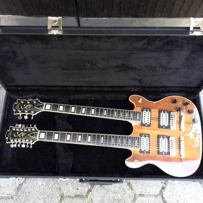 EKO M24 double neck guitar from 80s very rare! top condition, payment with crypto possible image 1