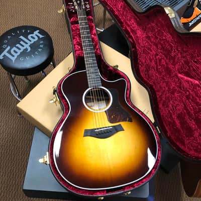 Taylor 414ce-R Grand Auditorium Sitka Spruce Top, Indian Rosewood Back & Sides, Ebony Fingerboard - with Hardshell Case image 1