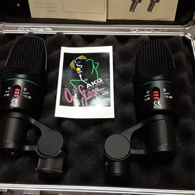Pair of *Vintage* AKG Condenser Mic's +  Deluxe Storage Case & Cables - *Great for Drum Overheads* - (Price Drop Ends Soon) image 7