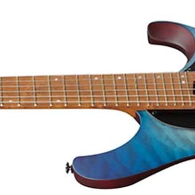 Ibanez QX54QM Blue Sphere Burst Matte BSM Q Series Quest Standard -NEW + GIG BAG - ACTUAL PICS IN AD image 3