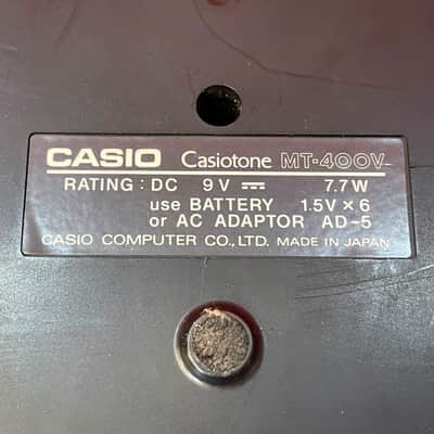 Vintage 1980s Casio Casitone MT-400V Home Keyboard Synth w/ Analog Filter image 7