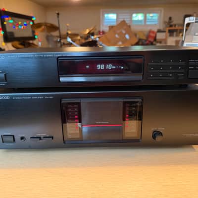 Kenwood KM-991 Power Amplifier + KT-591 Stereo Tuner Freshly Serviced V Rare🎶🔥 image 2