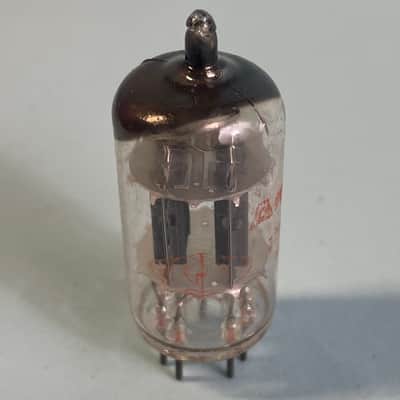 1976 Amperex 12AU7A ECC82 Vintage Made In Holland Orange Globe Preamp Tube! T85 image 4