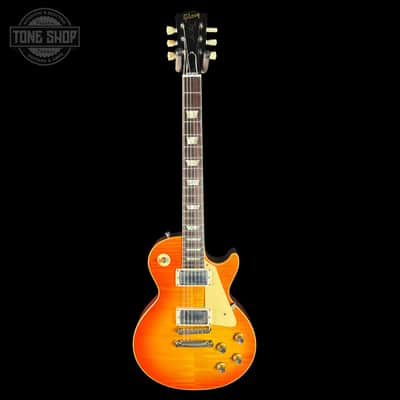 Gibson Custom 1960 Les Paul Standard Reissue VOS Tangerine Burst w/case 06115 image 2
