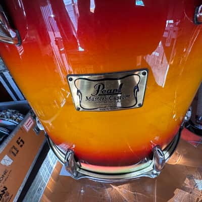 Steve Ferrone's George Harrison, Eric Clapton, Tom Petty 1990s Pearl Masters Custom Complete Drum Set image 4