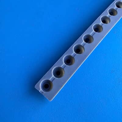 CASIO MT-240 Vintage Keyboard Part: RIGHT Key Conductive Pad w/Hight C image 5