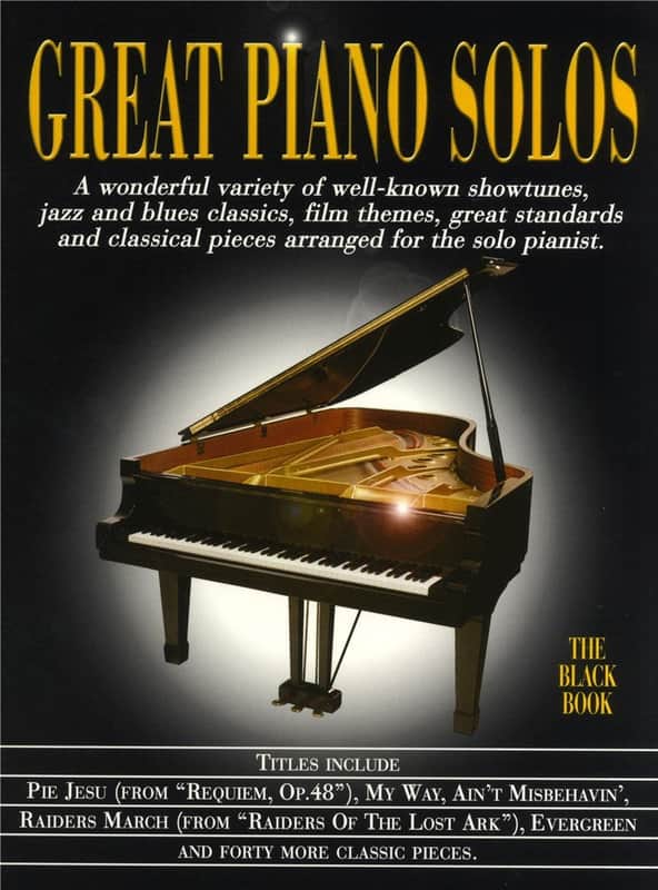 Hal Leonard Great Piano Solos Series - The Book Black