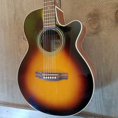 Takamine EG260C-BSB Cutaway Acoustic Electric Guitar Brown Sunburst image 2