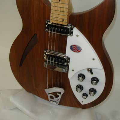 2017 Rickenbacker 330W Electric Guitar, Walnut w/ Case image 4