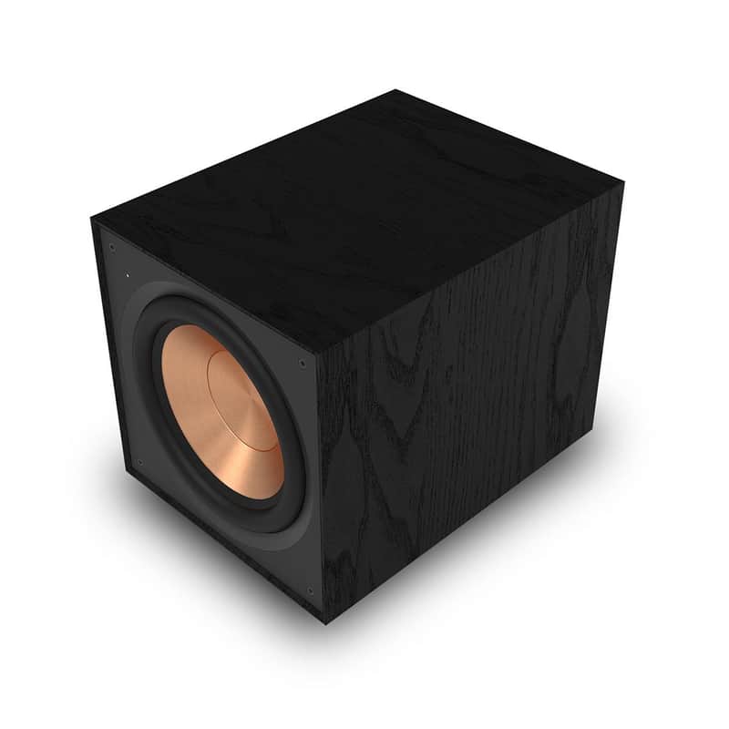 Klipsch Reference R-101SW 10 300W Powered Subwoofer, Black image 1