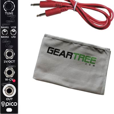 Erica Pico VCO Eurorack Synth Module Bundle w/ Cable and Cloth image 1