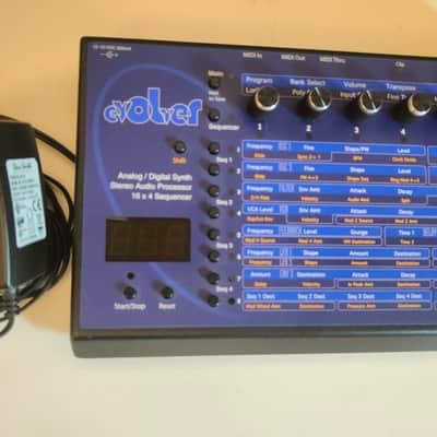 Dave Smith Instruments Evolver Desktop Monophonic Synthesizer 2002 - 2016 - Blue