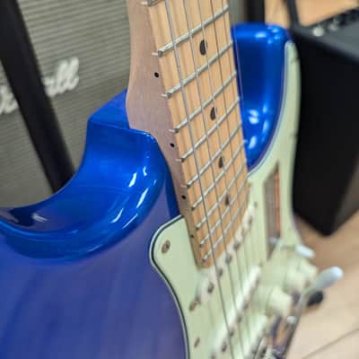 Vintage V6-CAB Reissued Series SSS 2023 - Candy Apple Blue image 13