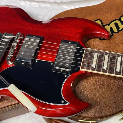 NEW! Gibson SG Standard '61 Maestro Vibrola Vintage Cherry - 6.95 lbs - Authorized Dealer! G07337 image 2