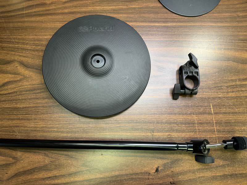Roland CY-12C Dual-Trigger V-Cymbal V-Drum w/Cymbal Arm & Clamp - P0M3007 image 1