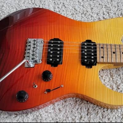 Ibanez Premium AZ242F-TSG Tequila Sunrise Gradient az rg image 3