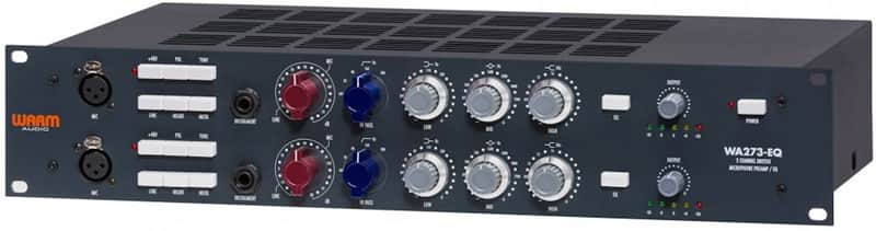Warm Audio WA273-EQ 2-Channel British Microphone Preamp / EQ 2018 - Present - RAF Blue Gray image 1