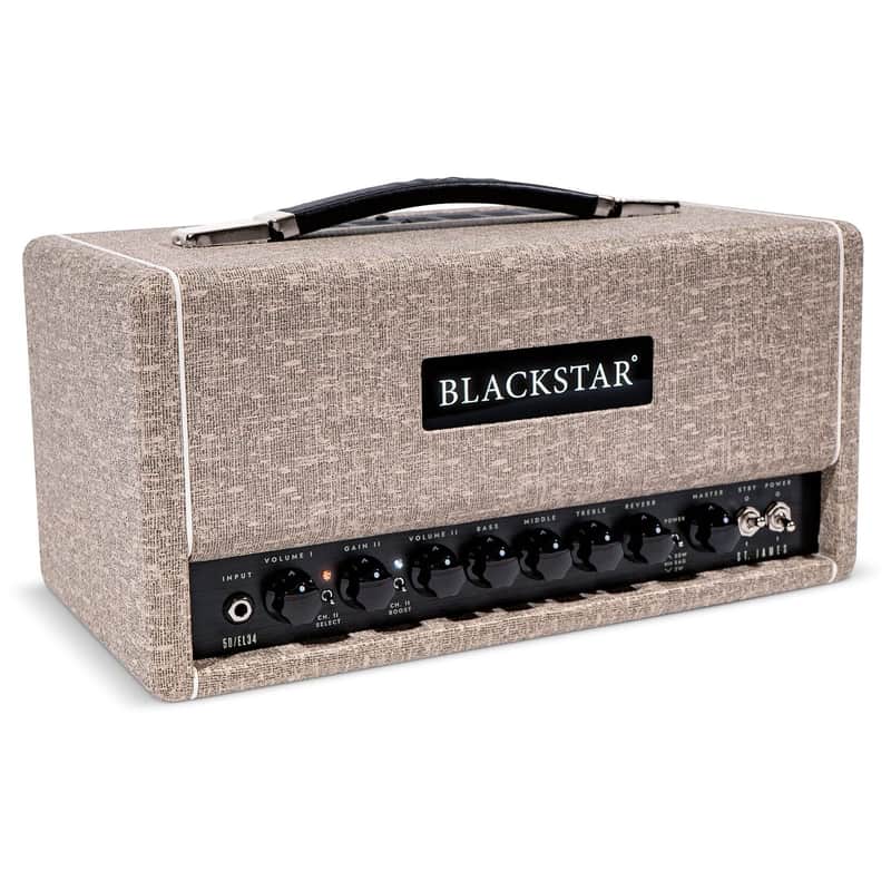 Blackstar St. James 50 EL34 Guitar Amplifier Head (50 Watts), Fawn, Open Box (Very Good) image 1