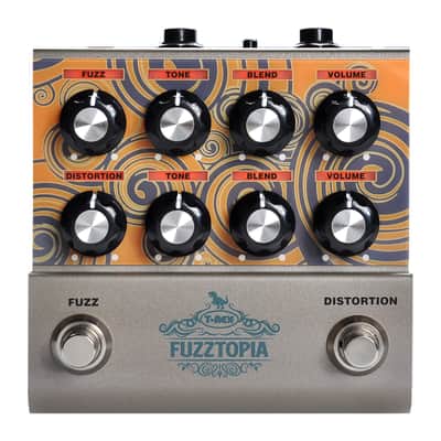 T-Rex FuzzTopia Fuzz + Distortion Pedal [DEMO] image 1