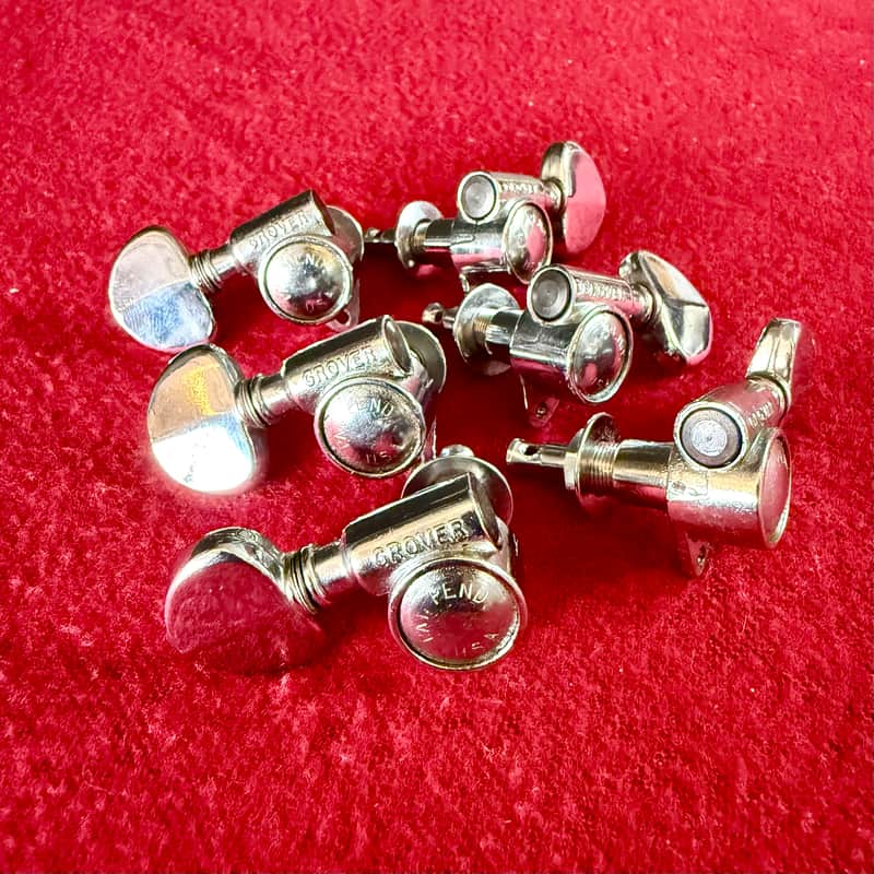 1960 Grover Pat owns Rotomatic guitar tuners Chrome