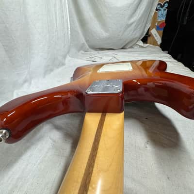 Fender American Stratocaster Guitar with Gator Case 2016 - Sienna Sunburst / Maple neck image 24