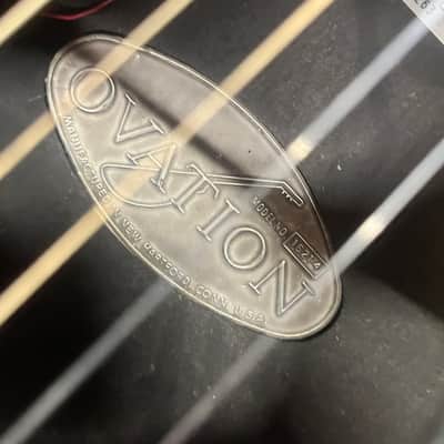 Ovation 1621-4 Acoustic Electric Guitar with Original Hardshell Case Parts Repair image 15