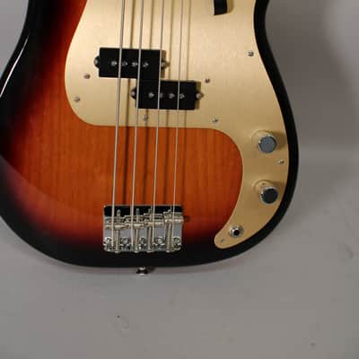 Parts Bass '58 P-Style Bass Guitar Sunburst 1958 Precision Bass image 17