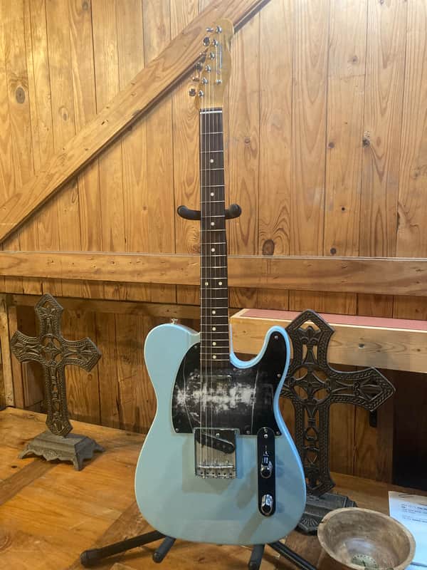 Fender Vintera II '60s Telecaster with Rosewood Fretboard 2023 - Present - Sonic Blue image 1