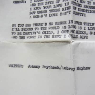 CBS Demo Tapes from the 50's, 60's and 70's Nashville image 14