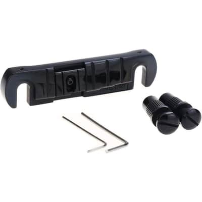 Adjustable Intonated Wraparound Bridge Tailpiece for Les Paul Style Electric Guitar image 2