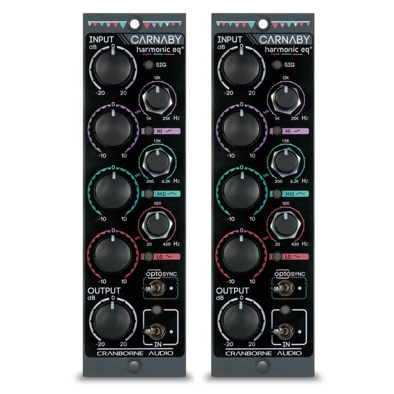 Cranborne Audio Carnaby 500 Harmonic EQ Stereo Pair image 1