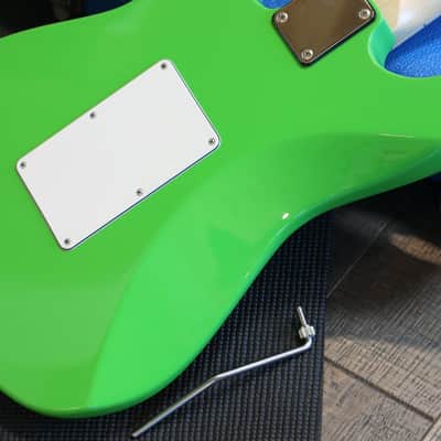 GJ2 Grover Jackson Custom Stratocaster Owned by Fish Electric Guitar Green + OHSC image 16