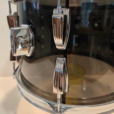 13" Ludwig  Vistalite tom - Smoke black, mid 70's image 4
