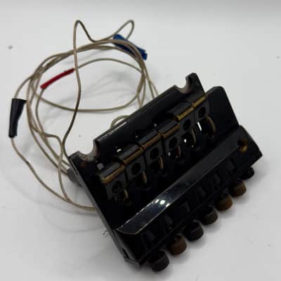 Schaller Shadow Midi Bridge Piezo Tremolo System 1980s - Black image 4