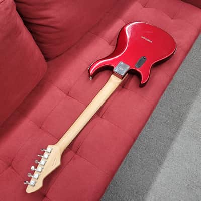 Peavey Rockmaster Electric Guitar Signed by Alice Cooper - Red image 17