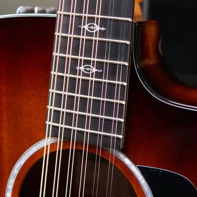 Taylor 260ce-K DLX Doce Doble Acoustic/Electric Guitar with Hardshell Case - Factory Demo image 10
