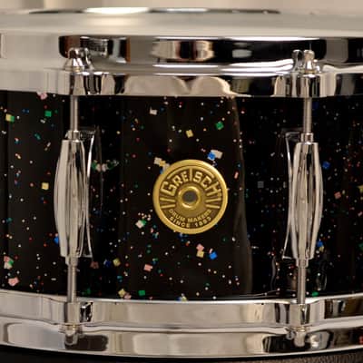 Gretsch USA Custom 12/14/16/5.5x14 micro bop drum set Mardi Gras image 9
