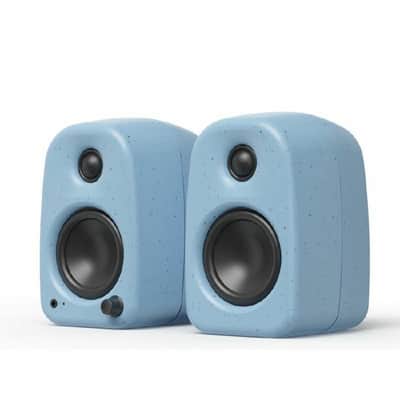 Kanto UKI Compact 3" Active Desktop Speakers with Bluetooth (pair, cornflower blue) image 3