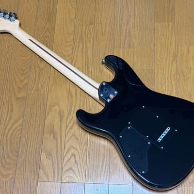 RARE! 2019 Fender MIJ Modern Stratocaster HH - BLACK Matching Headstock image 8